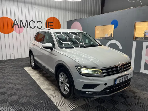 Volkswagen Tiguan SUV, Diesel, 2018, White