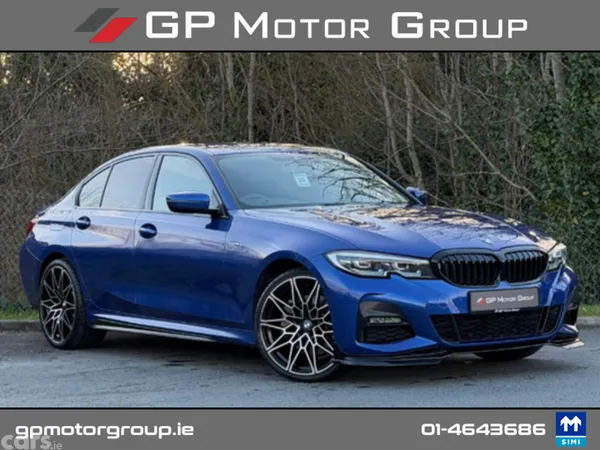 BMW 3-Series Saloon, Petrol Plug-in Hybrid, 2019, Blue