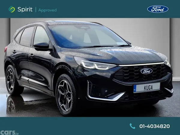 Ford Kuga SUV, Petrol Plug-in Hybrid, 2026, Black