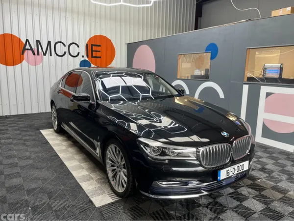 BMW 7-Series Saloon, Petrol Plug-in Hybrid, 2016, Black