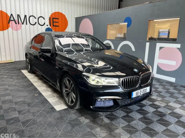 BMW 7-Series Saloon, Petrol Plug-in Hybrid, 2016, Black