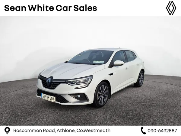 Renault Megane Hatchback, Petrol Plug-in Hybrid, 2021, White
