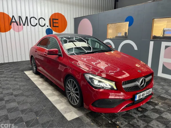 Mercedes-Benz CLA Saloon, Petrol, 2018, Red