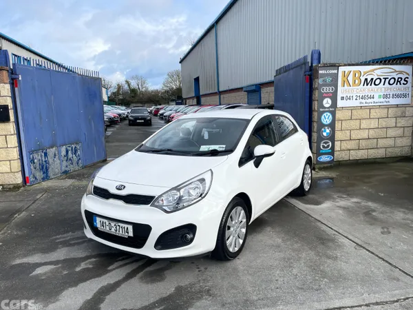 Kia Rio Hatchback, Diesel, 2014, White