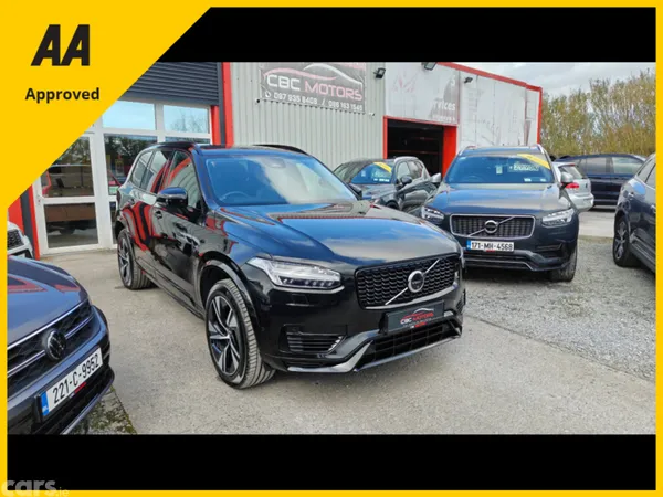 Volvo XC90 SUV, Petrol Plug-in Hybrid, 2023, Black