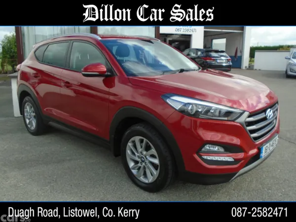 Hyundai Tucson SUV, Diesel, 2016, Red