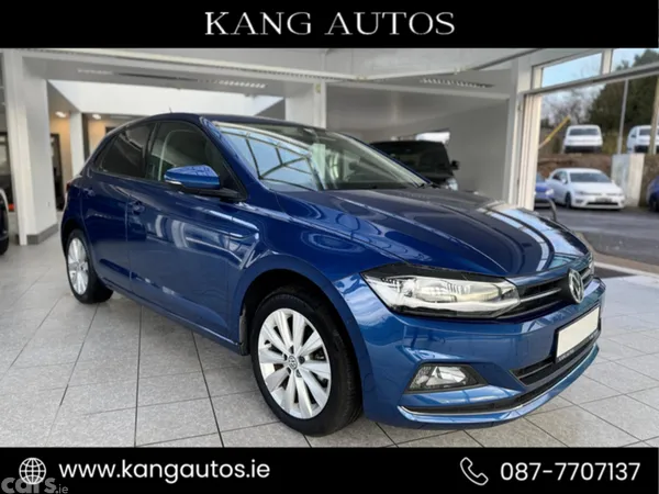 Volkswagen Polo Hatchback, Petrol, 2019, Blue