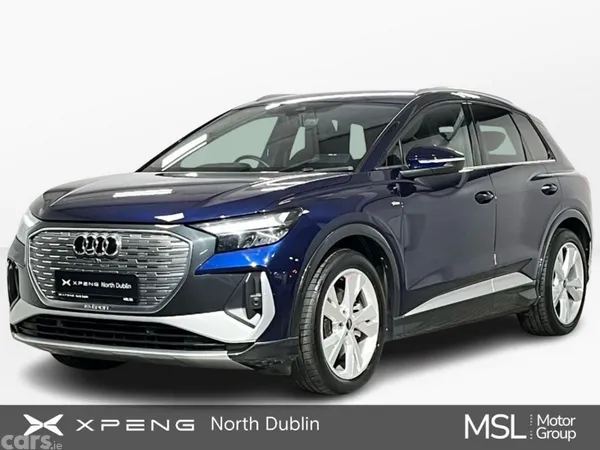 Audi Q4 e-tron SUV, Electric, 2024, Blue