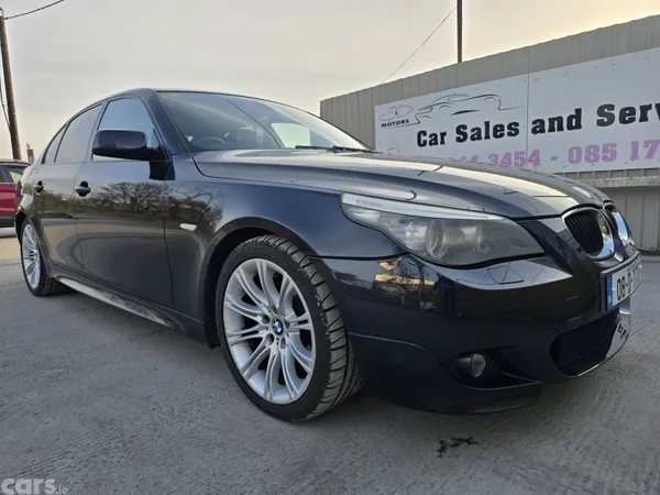 BMW 5-Series Saloon, Diesel, 2008, Black