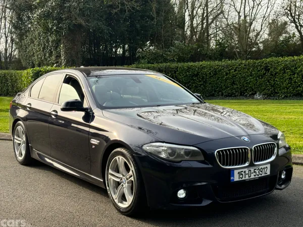 BMW 5-Series Saloon, Diesel, 2015, Black
