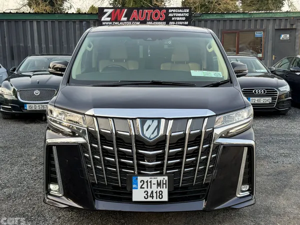 Toyota Alphard MPV, Petrol Hybrid, 2021, Black
