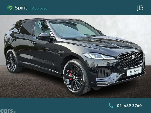 Jaguar F-Pace SUV, Petrol Hybrid, 2024, Black