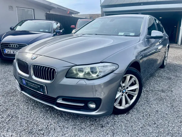 BMW 5-Series Saloon, Diesel, 2014, Grey