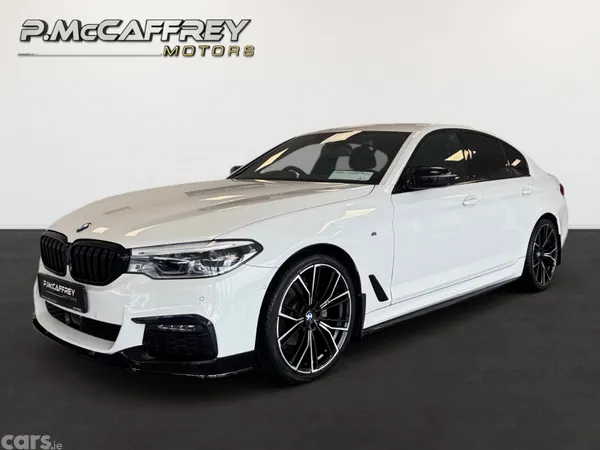 BMW 5-Series Saloon, Diesel, 2017, White