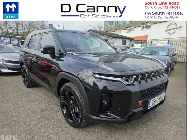 KGM Torres SUV, Petrol Hybrid, 2026, Black