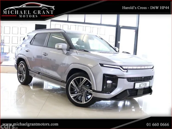 KGM Actyon SUV, Petrol Hybrid, 2026, Silver