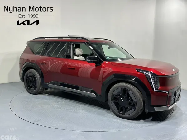 Kia EV9 SUV, Electric, 2026, Red