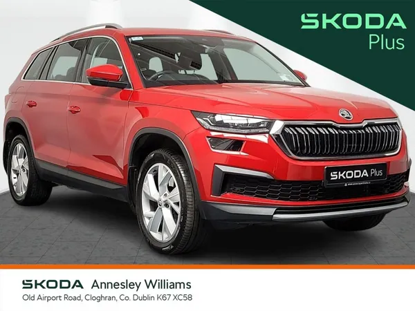 Skoda Kodiaq SUV, Diesel, 2023, Red