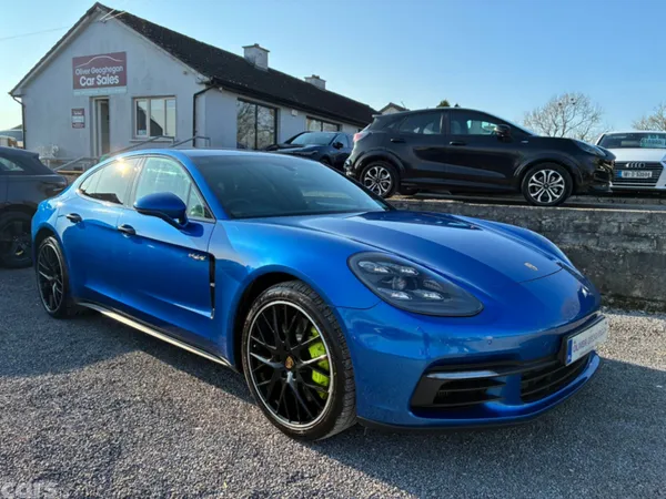 Porsche Panamera Hatchback, Petrol Hybrid, 2018, Blue