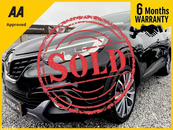 Renault Kadjar SUV, Diesel, 2017, Black