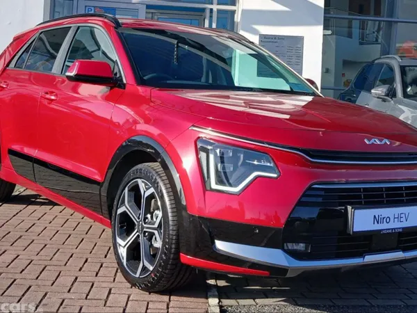 Kia Niro Hatchback, Petrol Hybrid, 2027, Red