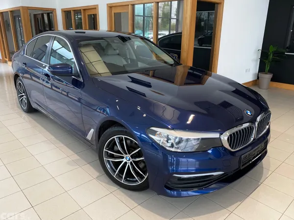 BMW 5-Series Saloon, Diesel, 2019, Blue