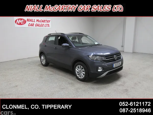 Volkswagen T-Cross SUV, Petrol, 2022, Grey