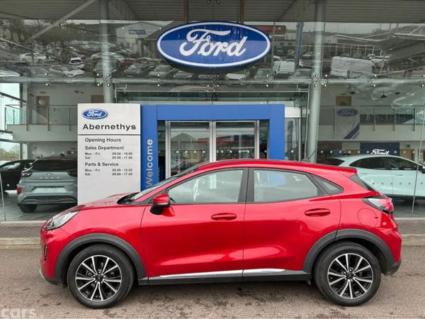 Ford Puma MPV, Petrol Hybrid, 2021, Red