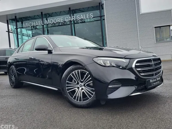 Mercedes-Benz E-Class Saloon, Diesel Hybrid, 2027, Black