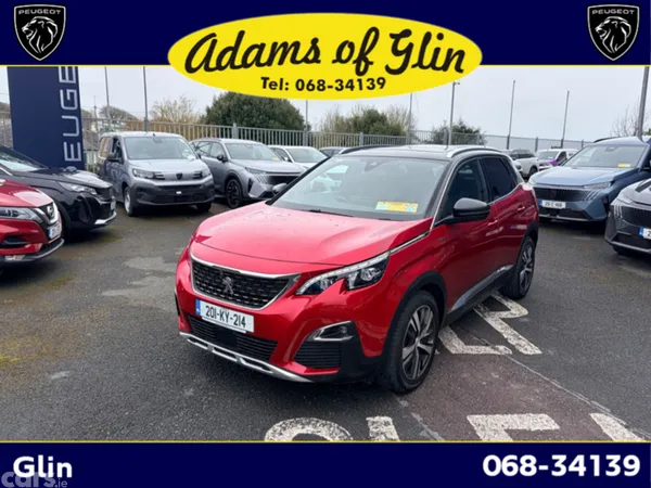 Peugeot 3008 SUV, Petrol, 2020, Red