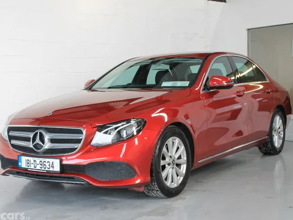 Mercedes-Benz E-Class Saloon, Diesel, 2018, Red