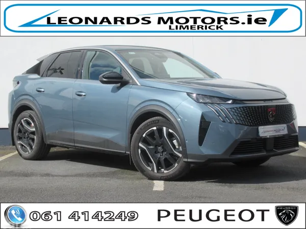 Peugeot 3008 SUV, Electric, 2026, Blue