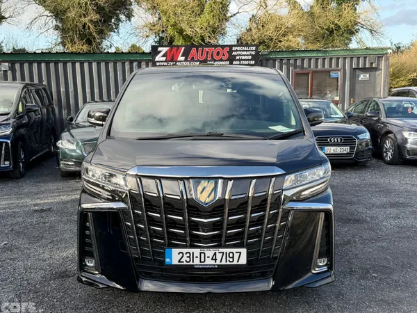 Toyota Alphard MPV, Petrol Hybrid, 2023, Black