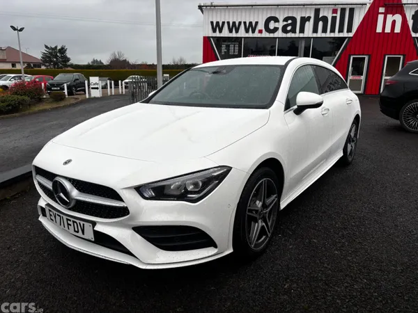 Mercedes-Benz CLA Estate, Petrol Hybrid, 2021, White