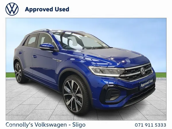 Volkswagen T-Roc SUV, Petrol, 2023, Blue
