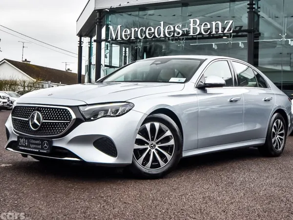 Mercedes-Benz E-Class Saloon, Diesel Hybrid, 2024, Silver