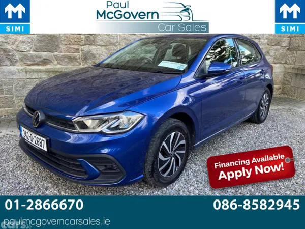 Volkswagen Polo Hatchback, Petrol, 2024, Blue