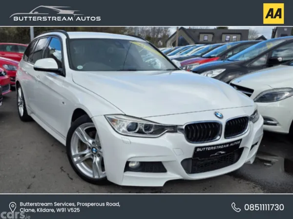 BMW 3-Series Estate, Diesel, 2014, White