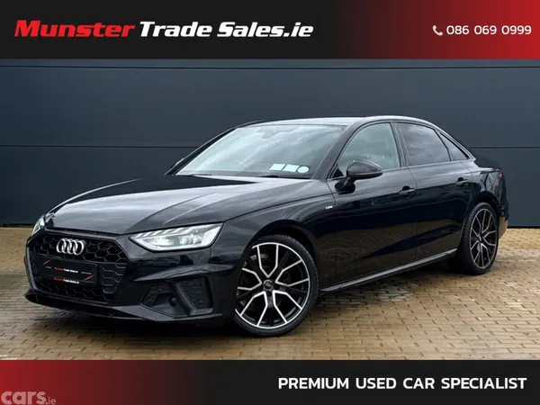Audi A4 Saloon, Diesel Hybrid, 2022, Black