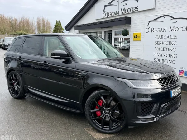 Land Rover Range Rover Sport Estate, Petrol Plug-in Hybrid, 2020, Black