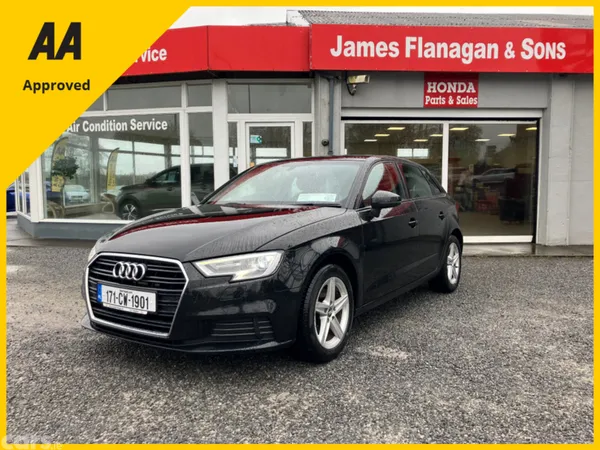 Audi A3 Hatchback, Petrol, 2017, Black