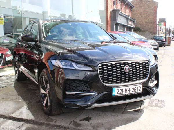Jaguar F-Pace SUV, Petrol Plug-in Hybrid, 2022, Black