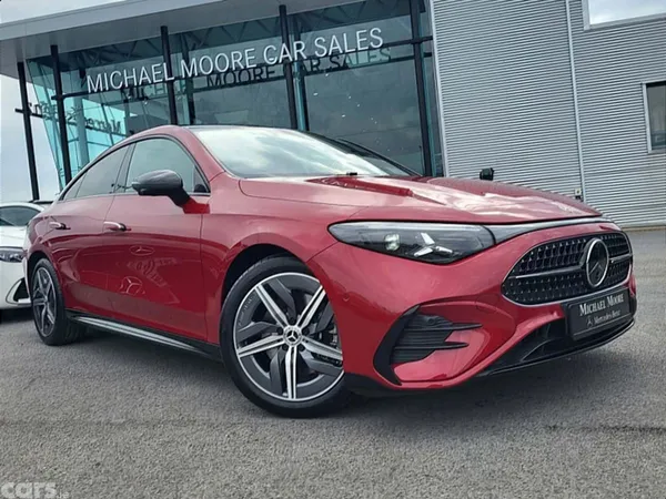Mercedes-Benz CLA Saloon, Petrol Hybrid, 2027, Red