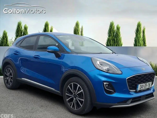 Ford Puma MPV, Petrol Hybrid, 2024, Blue