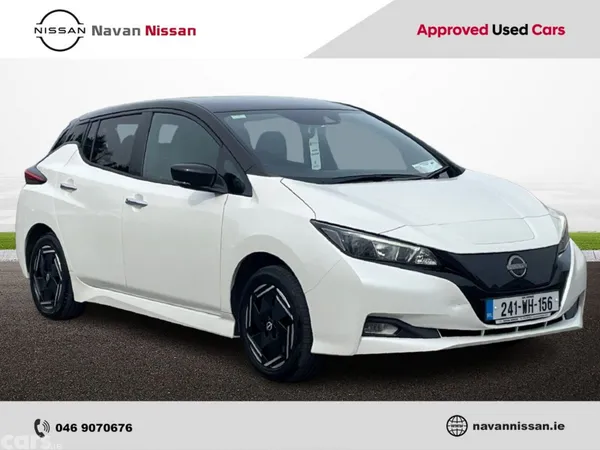 Nissan Leaf Hatchback, Electric, 2024, White