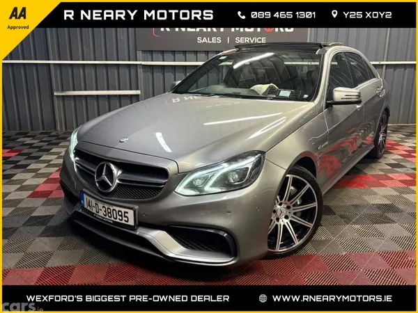 Mercedes-Benz E-Class Saloon, Petrol, 2014, Silver