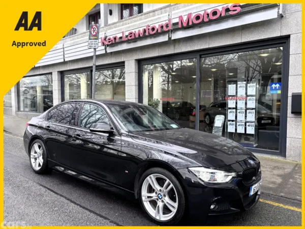 BMW 3-Series Saloon, Petrol Plug-in Hybrid, 2016, Black