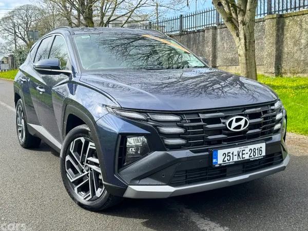Hyundai Tucson SUV, Petrol Plug-in Hybrid, 2025, Blue