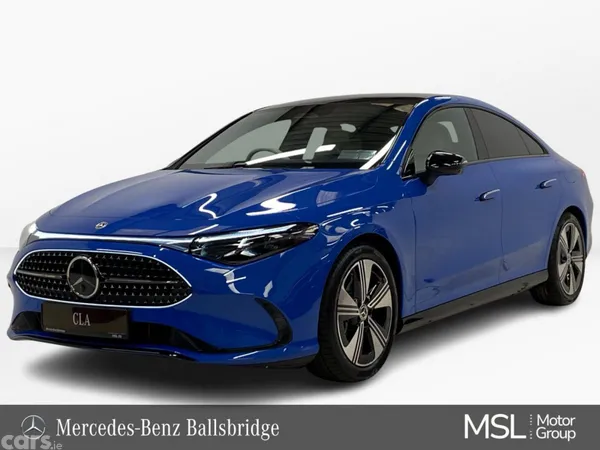 Mercedes-Benz CLA Saloon, Petrol Hybrid, 2026, Blue