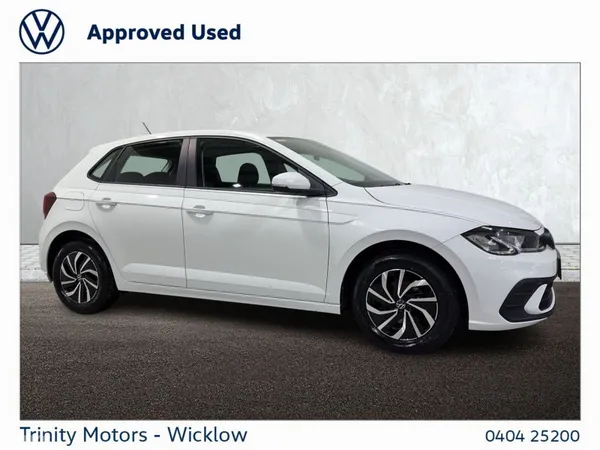 Volkswagen Polo Hatchback, Petrol, 2022, White
